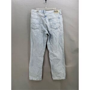Levi’s Silver Tab Men Blue Lightwash Loose Baggy Denim Jean Size 35x32